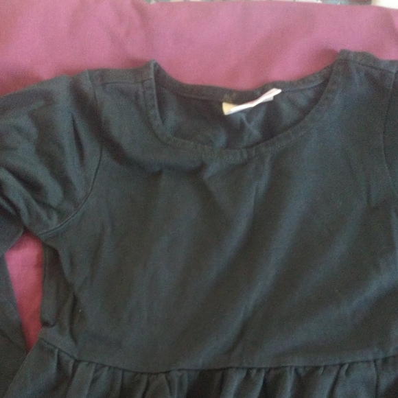 Hanna Andersson Black Dress with Colorful Print - Picture 6 of 8